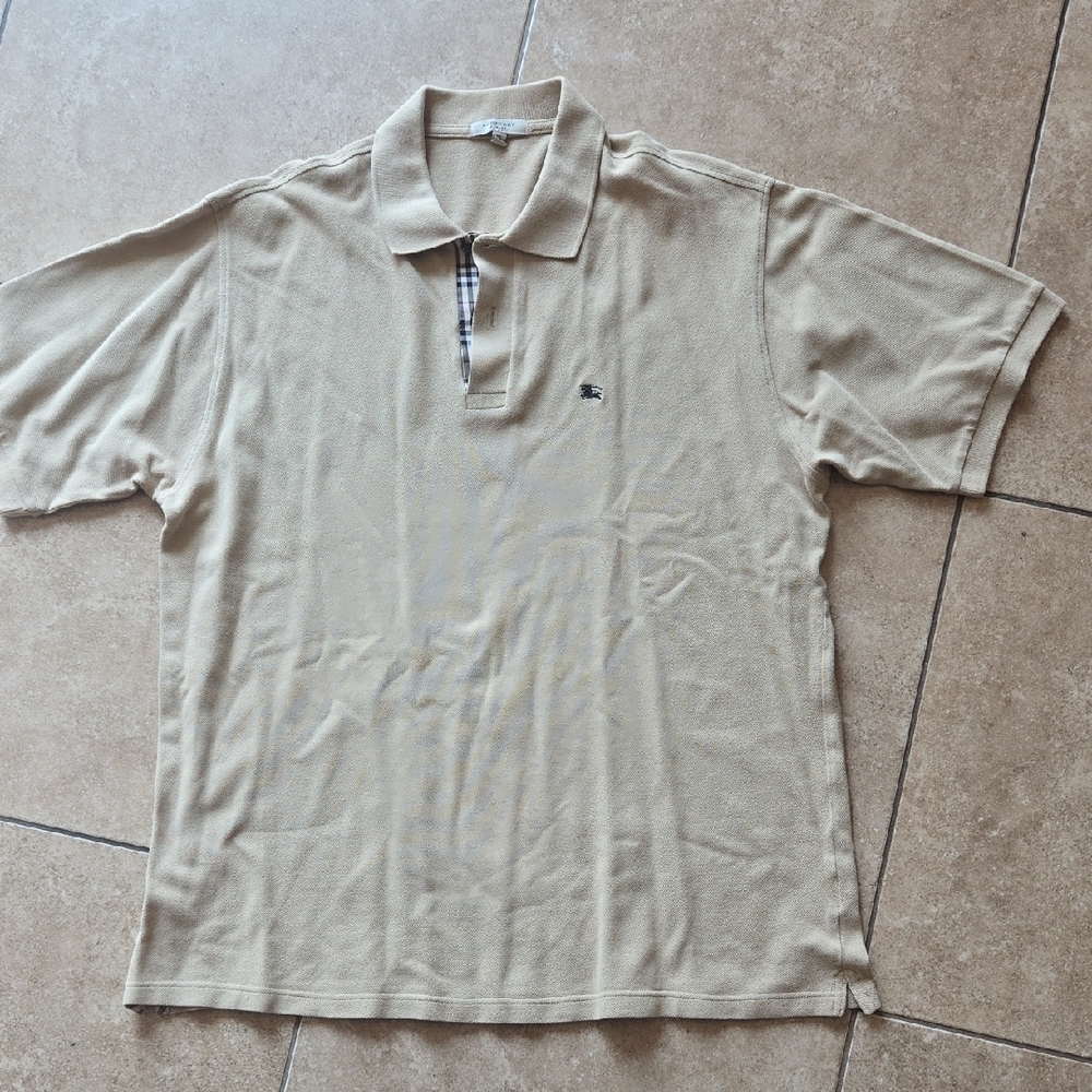 Burberry Light Tan Polo Shirt - Picture 2 of 10